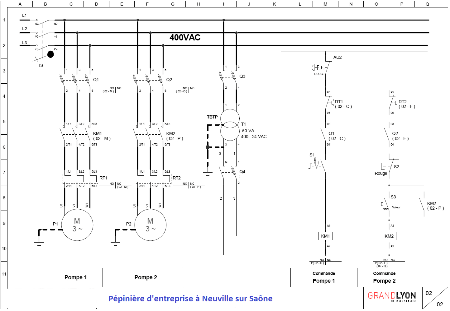 Tp 1 2 Lecture D Un Schema Electrique Avec Connaissance Des Differents Appareils Et Les Des Differents Schemas